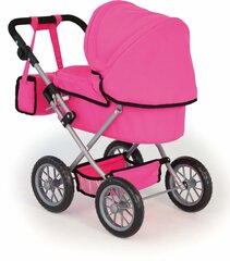 Bērnu leļļu rati Bayer Trendy, rozā cena un informācija | Rotaļlietas meitenēm | 220.lv