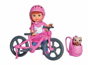 Кукла велосипедист Simba Evi Love, 12 см цена и информация | Игрушки для девочек | 220.lv