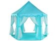 Telts bērniem XXL Princešu pils, zila цена и информация | Bērnu rotaļu laukumi, mājiņas | 220.lv