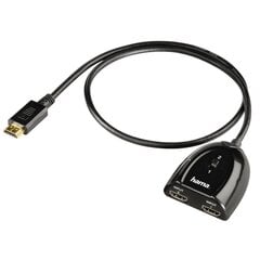 Hama HDMI adapteris 2X1 cena un informācija | Adapteri un USB centrmezgli | 220.lv