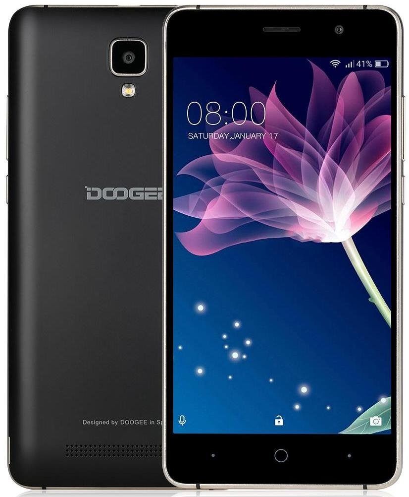 DOOGEE X10s, 1/8GB Dual Sim, Melns цена и информация | Mobilie telefoni | 220.lv