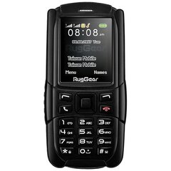 RugGear RG129, Dual SIM, Black cena un informācija | Mobilie telefoni | 220.lv