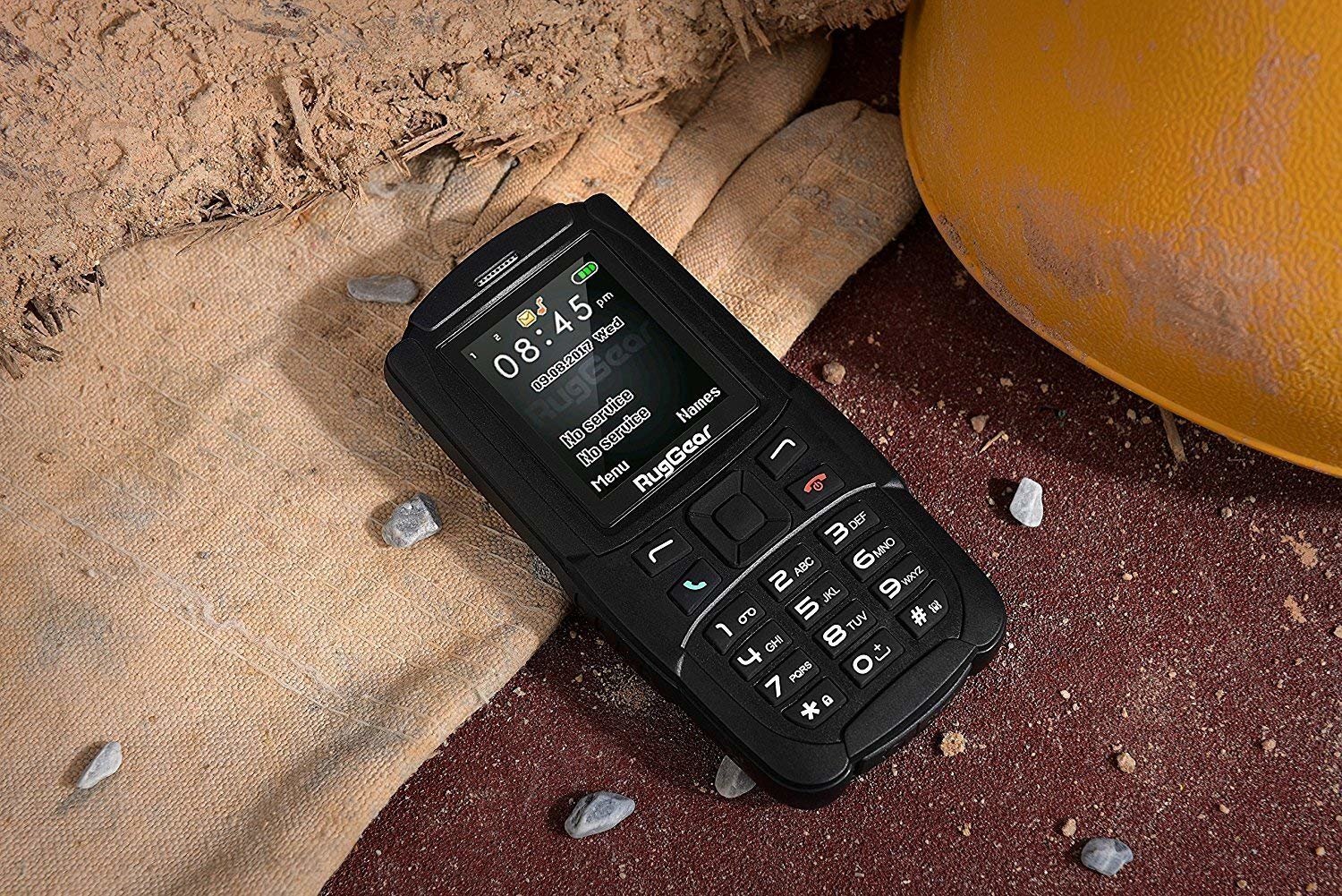 RugGear RG129, Dual SIM, Black cena un informācija | Mobilie telefoni | 220.lv