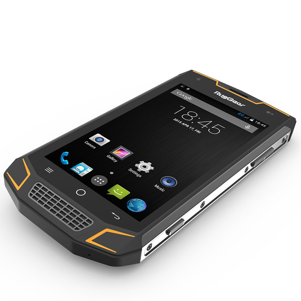 RugGear RG740, Dual SIM, Black/Yellow цена и информация | Mobilie telefoni | 220.lv