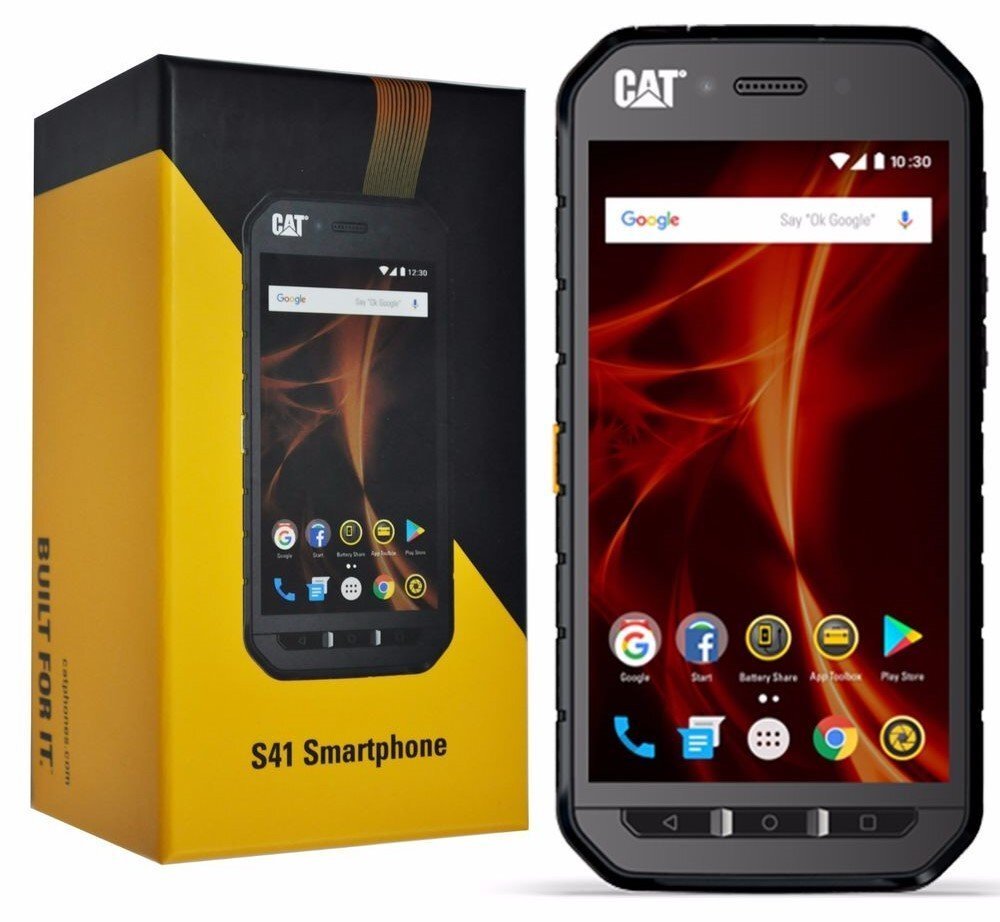 Telefons CAT S41, Dual SIM Black cena un informācija | Mobilie telefoni | 220.lv