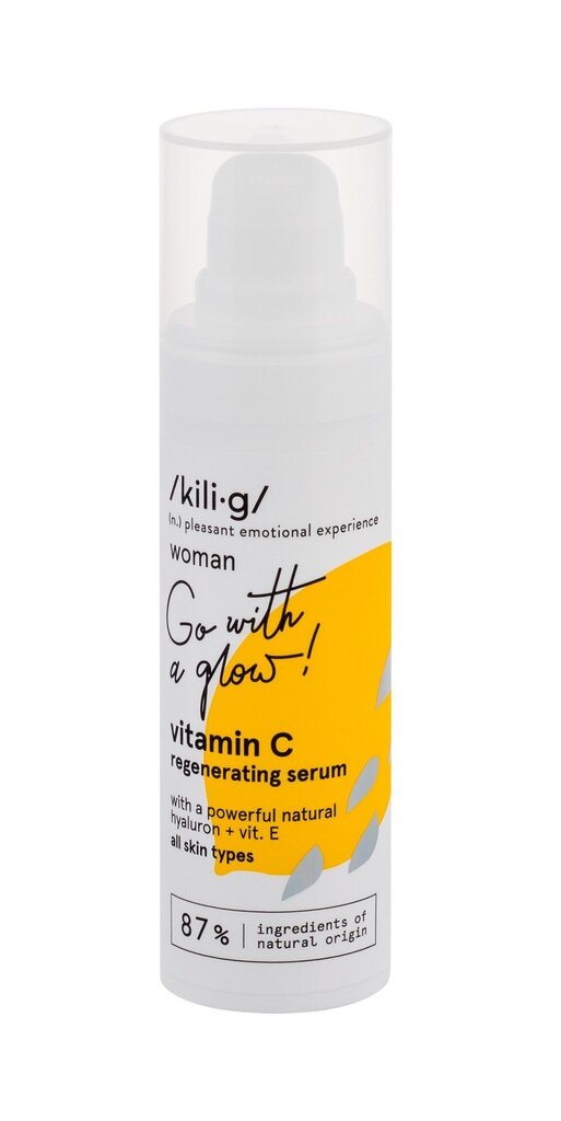 Sejas serums KILIG WOMAN VIT C 30 ml cena un informācija | Serumi sejai, eļļas | 220.lv