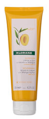 Barojošs, nenomazgājams matu krēms ar mango sviestu Klorane Mango Butter 125 ml cena un informācija | Matu uzlabošanai | 220.lv