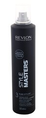 Ļoti stipras fiksācijas matu laka Revlon Professional Styler Masters Pure 3 325 ml cena un informācija | Matu veidošanas līdzekļi | 220.lv