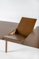Раздвижной стол Bari S, светло-коричневый цена и информация | Кухонные и обеденные столы | 220.lv