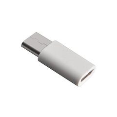 Hurtel Mikro USB - USB Type-C adapteris cena un informācija | Kabeļi un vadi | 220.lv