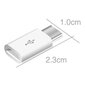 Hurtel Mikro USB - USB Type-C adapteris цена и информация | Kabeļi un vadi | 220.lv
