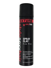 Matēts matu sprejs Style Sexy Hair Clay Texturizing Spray 125 ml cena un informācija | Matu veidošanas līdzekļi | 220.lv