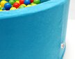 Baseins ar bumbiņām 200 gab. Welox C4, zils/sarkans cena un informācija | Rotaļlietas zīdaiņiem | 220.lv