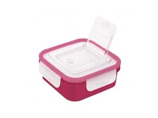 BRANQ контейнер для хранения пищевых продуктов Q-lock Go, 400 мл, розовый цена и информация | Посуда для хранения еды | 220.lv
