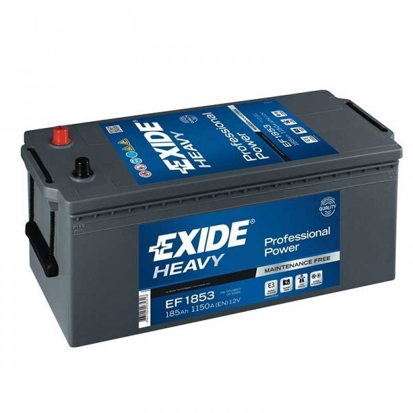 Akumulators EXIDE EF1853 185 Ah 1150 A цена и информация | Akumulatori | 220.lv