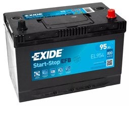 Akumulators EXIDE EL954 95 Ah 800 A цена и информация | Аккумуляторы | 220.lv