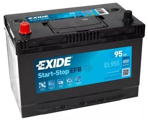 Akumulators EXIDE EL955 95 Ah 800 A EFB цена и информация | Аккумуляторы | 220.lv