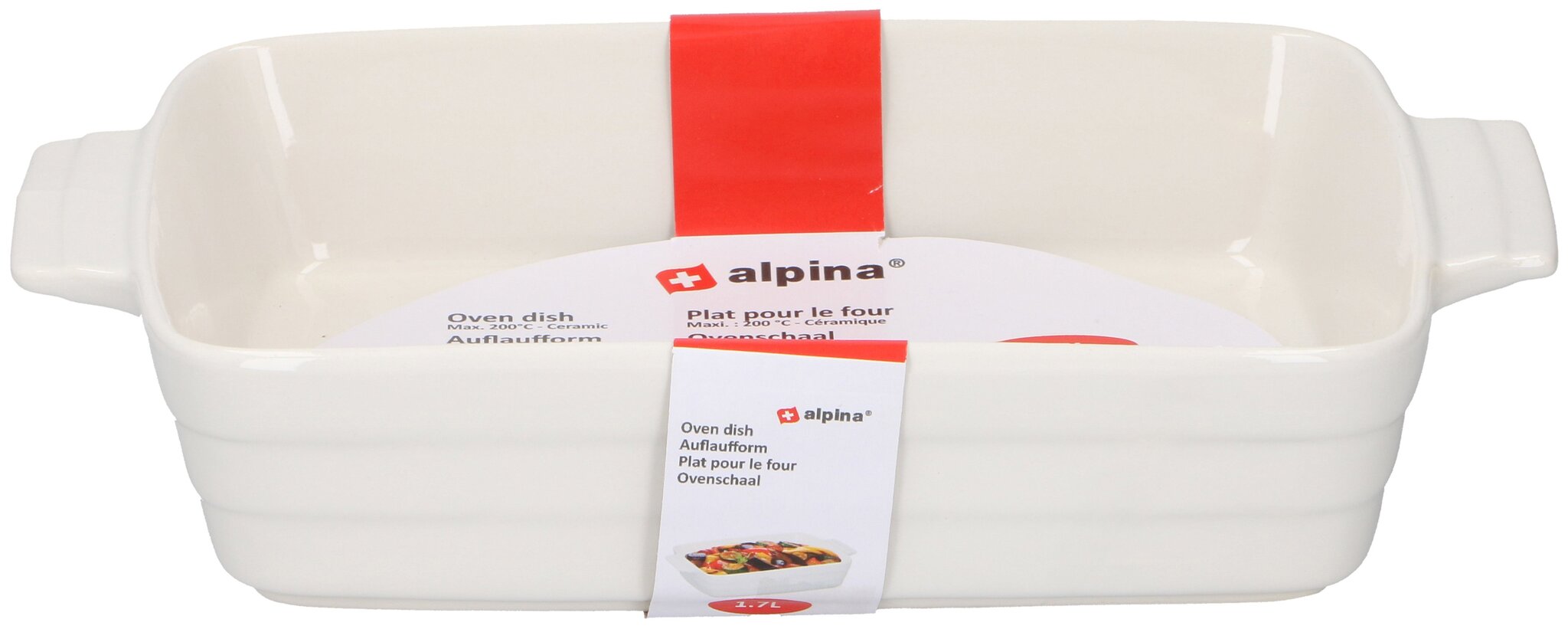 Alpina cepšanas trauks 1,7 l cena un informācija | Cepamais papīrs, trauki, formas | 220.lv