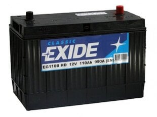 Akumulators EXIDE EG110B 110 Ah 950 A EN 12V цена и информация | Аккумуляторы | 220.lv