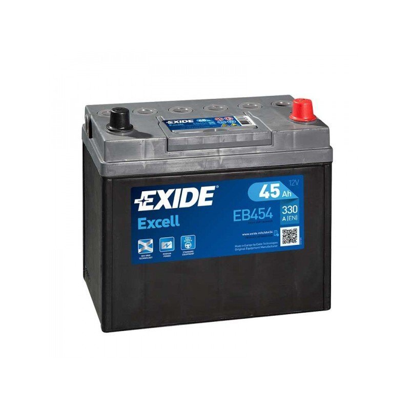 Akumulators EXIDE EB454 45 Ah 300 A цена и информация | Akumulatori | 220.lv