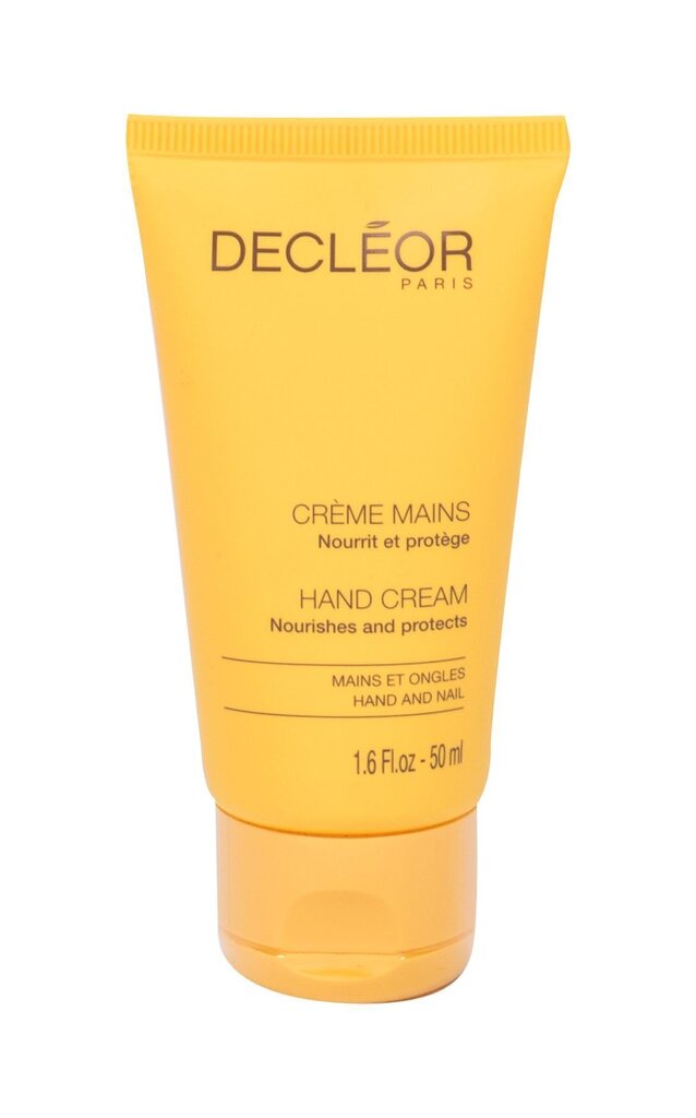 Barojošs roku krēms Decleor Aroma Comfort Creme Mains Nutrrit Et Protege 50 ml цена и информация | Ķermeņa krēmi, losjoni | 220.lv