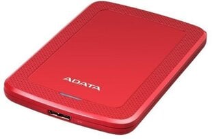 Adata Classic HV300 2TB 2.5" USB3.1, Sarkans цена и информация | Жёсткие диски | 220.lv