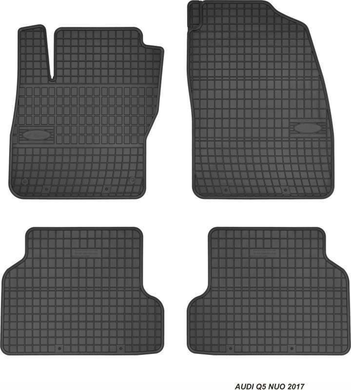 Gumijas paklāji AUDI Q5 2017 цена и информация | Gumijas paklājiņi pēc auto modeļiem | 220.lv