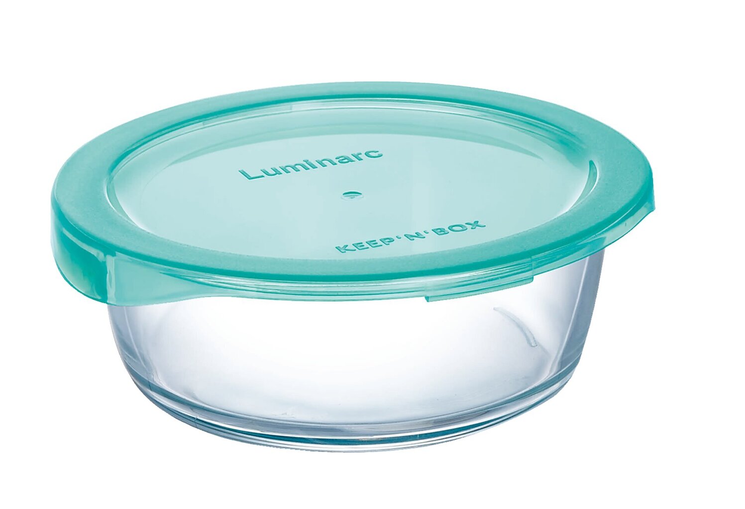 LUMINARC apaļš hermētisks trauks ar zaļu vāciņu Keep 'n' Box, 880 ml cena un informācija | Trauki pārtikas uzglabāšanai | 220.lv