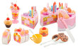 Rotaļu dzimšanas dienas torte ar traukiem cena un informācija | Rotaļlietas meitenēm | 220.lv