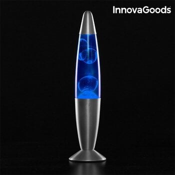 Lavas lampa InnovaGoods zila cena un informācija | Galda lampas | 220.lv