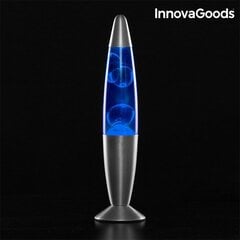 Lavas lampa InnovaGoods zila цена и информация | Настольные лампы | 220.lv