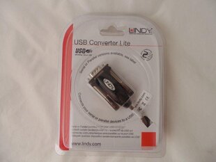 Кабель Lindy USB - USB Seriell Konverter Lite цена и информация | Кабели для телефонов | 220.lv