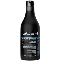 Apjomu piešķirošs matu kondicionieris Gosh Pump Up The Volume 450 ml цена и информация | Бальзамы, кондиционеры | 220.lv