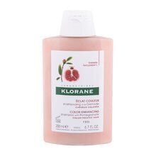 Šampūns krāsotiem matiem ar granātābolu ekstraktu Klorane 200 ml цена и информация | Šampūni | 220.lv