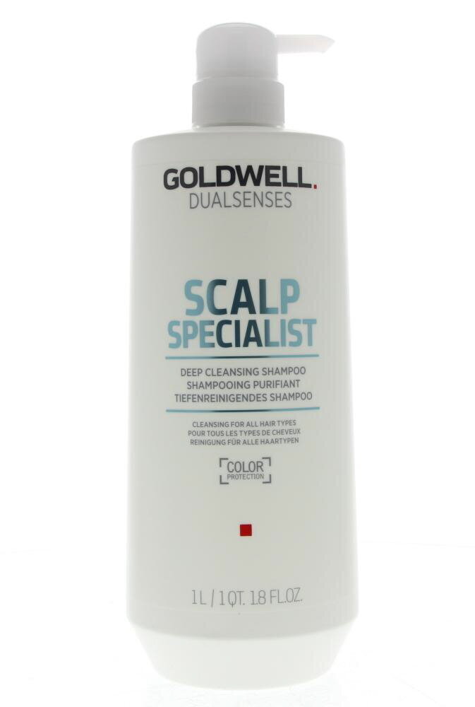 Galvas ādu attīrošs šampūns Goldwell Dual Senses SS 1000 ml цена и информация | Šampūni | 220.lv