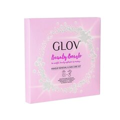 Komplekts Glov Beauty Bomb: grima noņemšanas cimds + matu lente cena un informācija | Sejas ādas kopšana | 220.lv