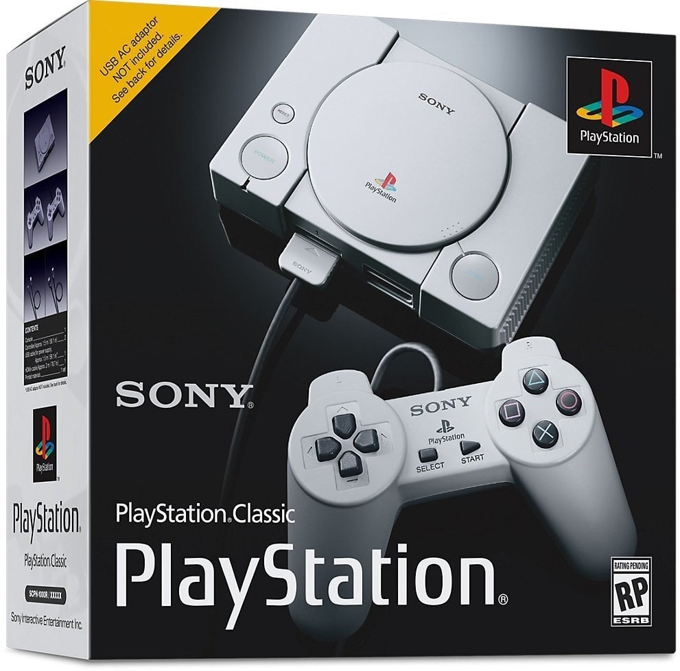 Sony Playstation Classic cena un informācija | Spēļu konsoles | 220.lv