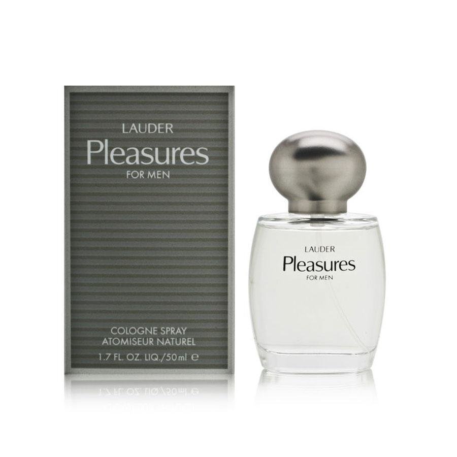 Odekolons Estee Lauder Pleasures Men EDC vīriešiem 50 ml cena un informācija | Vīriešu smaržas | 220.lv