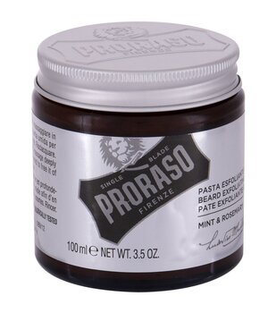 Отшелушивающее средство для лица Proraso Profesional Борода / Усы (100 ml) цена и информация | Косметика и средства для бритья | 220.lv