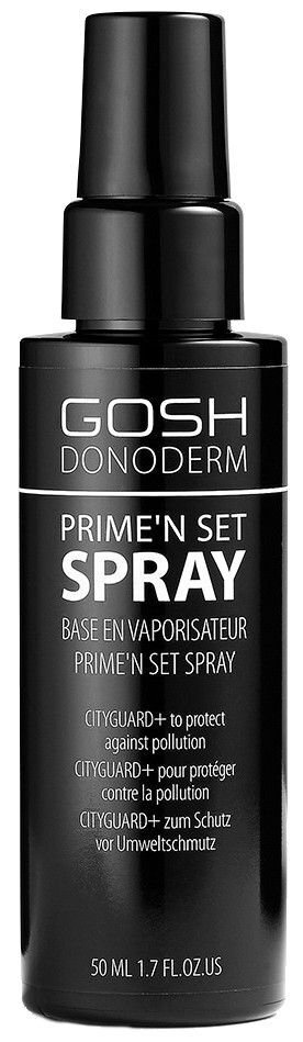 Izsmidzināms grima fiksators Gosh Donoderm Prime'n Set 50 ml cena un informācija | Grima bāzes, tonālie krēmi, pūderi | 220.lv