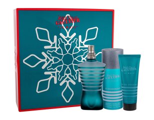 Komplekts Jean Paul Gaultier Le Male vīriešiem: EDT 125 ml + dušas želeja 75 ml + dezodorants 150 ml цена и информация | Мужские духи | 220.lv