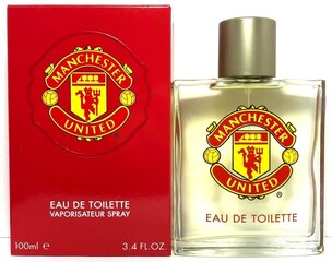 Tualetes ūdens Manchester United Red EDT vīriešiem 100 ml cena un informācija | Vīriešu smaržas | 220.lv