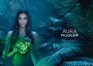 Набор Thierry Mugler Aura для женщин: EDP 50 мл + молочко для тела 50 мл + лосьон для тела 50 мл цена и информация | Женские духи | 220.lv