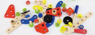 Koka konstruktors, 68 detaļas cena un informācija | Viga Toys Rotaļlietas, bērnu preces | 220.lv