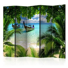Перегородка Тропический рай II [Комнатная перегородка] цена и информация | Мобильные стенки | 220.lv