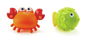 HAPE Rock Pool Игрушки брызгалки Рыбка и краб, E0208 цена и информация | Игрушки для малышей | 220.lv