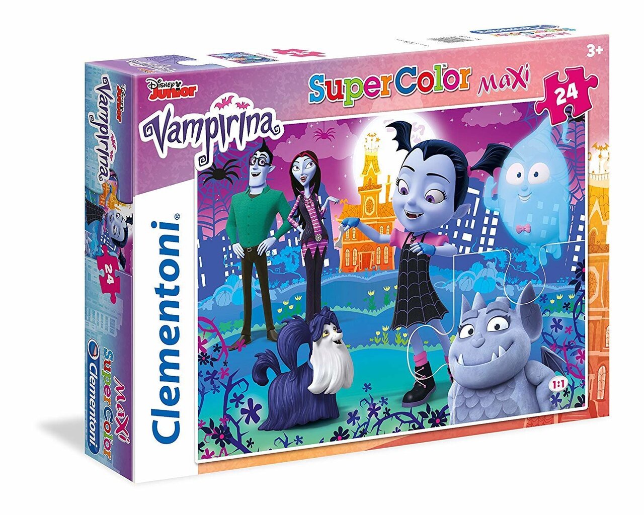 Puzle Clementoni Maxi Vampīriņi 24 daļas cena un informācija | Puzles, 3D puzles | 220.lv