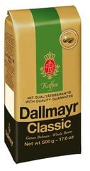 Dallmayr Classic kafijas pupiņas, 0,5kg cena un informācija | Kafija, kakao | 220.lv