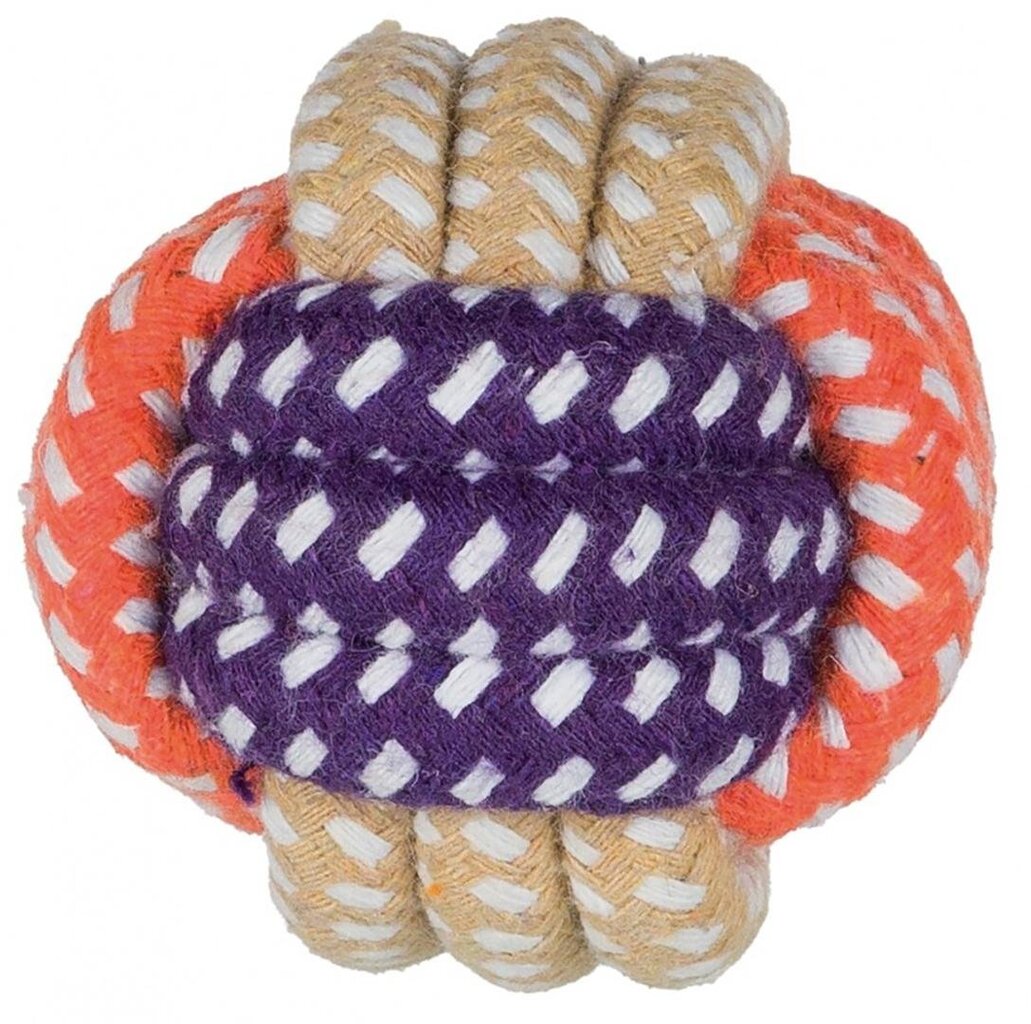 Trixie suņu rotaļlieta virvju bumba, 6 cm cena un informācija | Suņu rotaļlietas | 220.lv