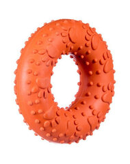 Barry King gumijas gredzens, M, oranžs cena un informācija | Suņu rotaļlietas | 220.lv